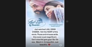 superstar Hrithik Roshan reviews Laal Singh Chaddha