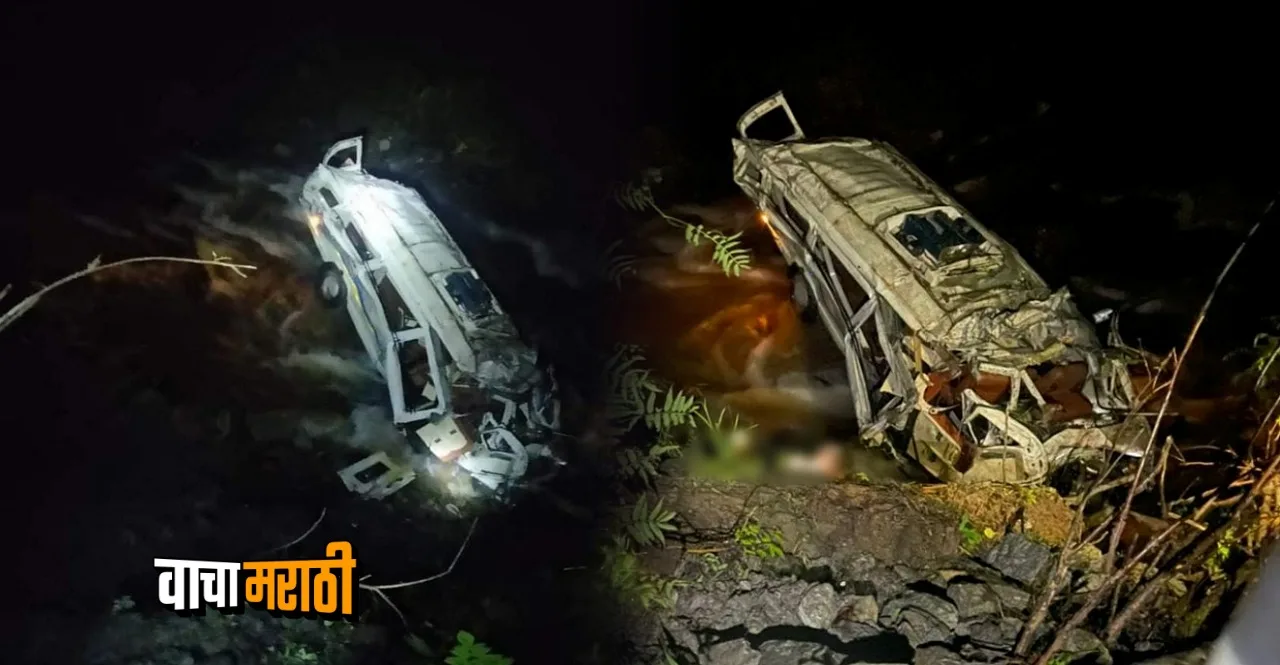 A tempo traveller rolled down into a deep gorge in Kullu Himachal Pradesh