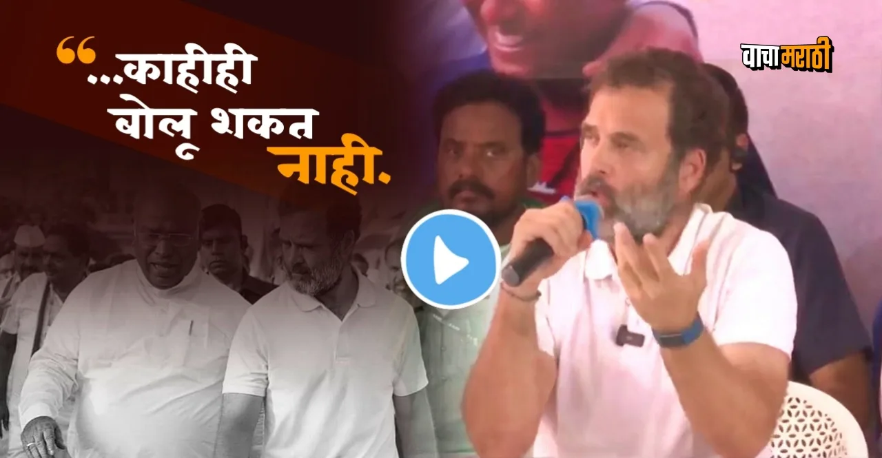 Rahul Gandhi responds to new Congress President Mallikarjun Kharge