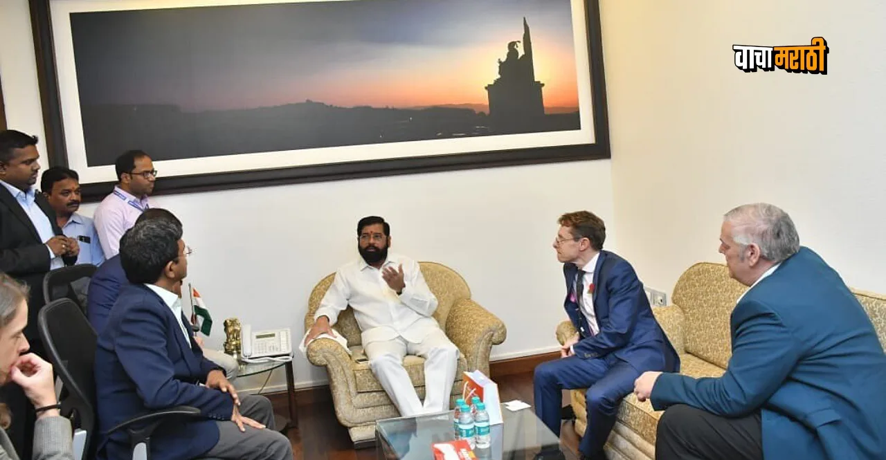 Maharashtra CM Eknath Shinde on Mumbai-Birmingham flight service