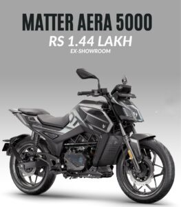Matter launches Aera 5000 electric bike range of 125 km know details