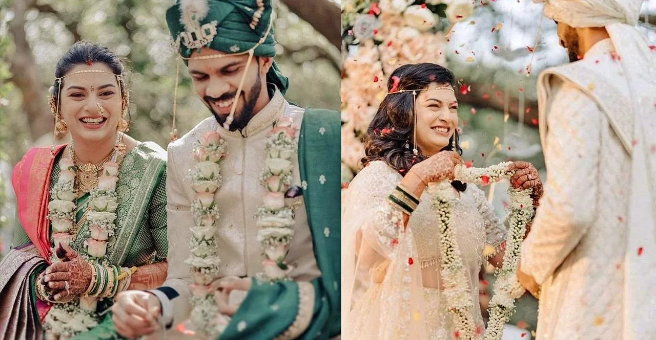 Ruturaj Gaikwad Gets Married To Utkarsha Pawar Shares photos