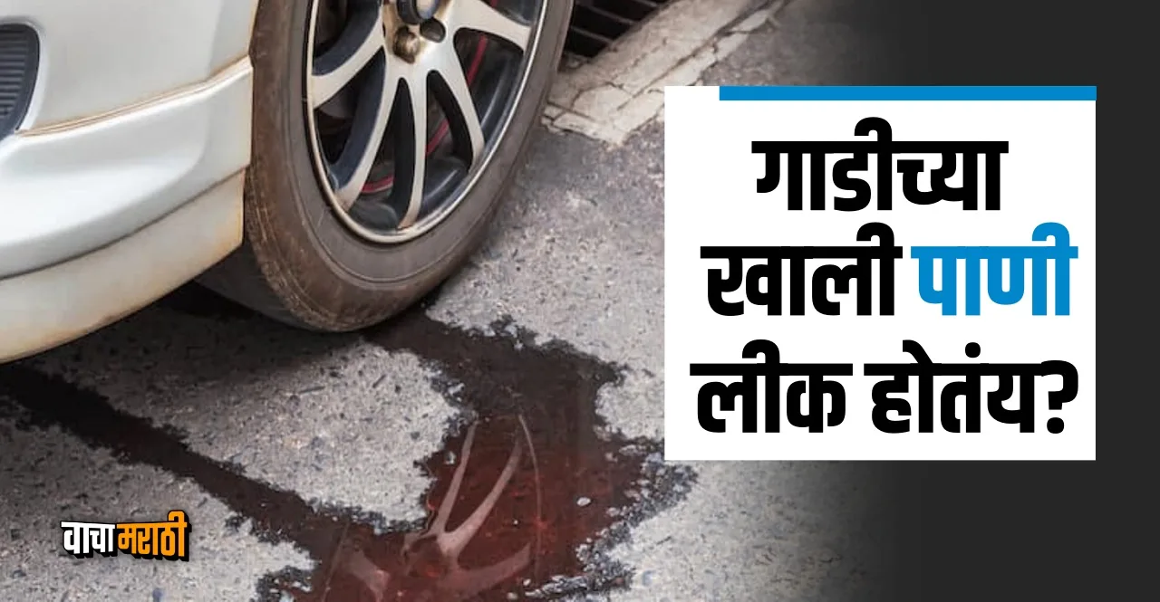 Know why a parked car is dripping water from underneath it