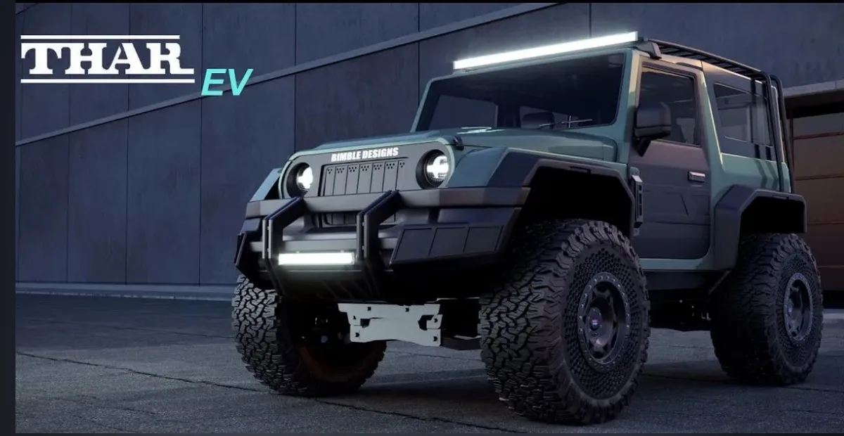 Mahindra to unveil Thar EV concept on August 15