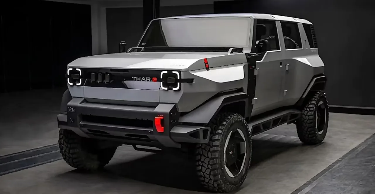 Mahindra Thar electric concept revealed In South Africa
