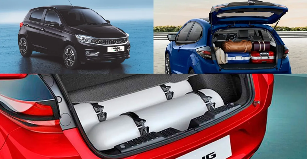 Tata Tiago Tigor CNG with twin-cylinder tanks launched in india
