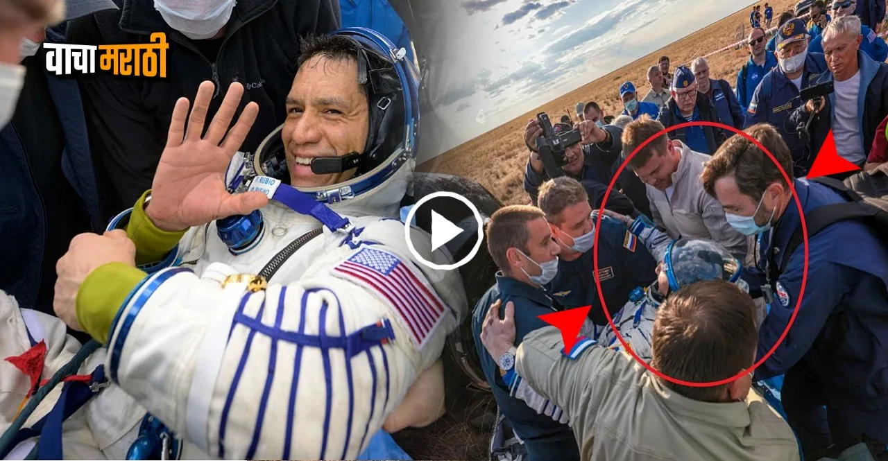 NASA astronaut Frank Rubio returns home from space after a record-setting 371 days