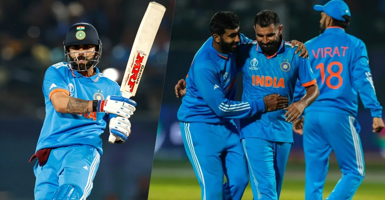 IND vs NZ World Cup 2023 Team India beat New Zealand by 4 wickets
