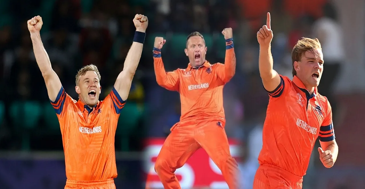 World Cup 2023 SA vs NED Netherlands won ny runs check score in marathi