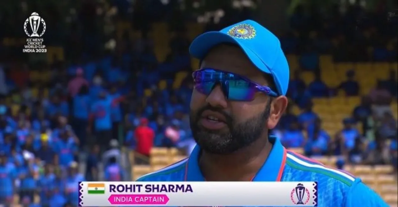 World Cup 2023 IND vs AFG Toss win and playing 11 in marathi