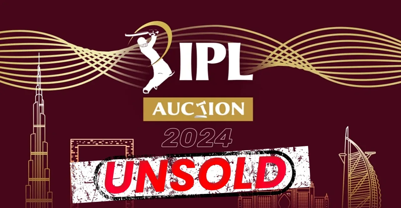 Know what happens to Unsold Players Of IPL 2024 Auction