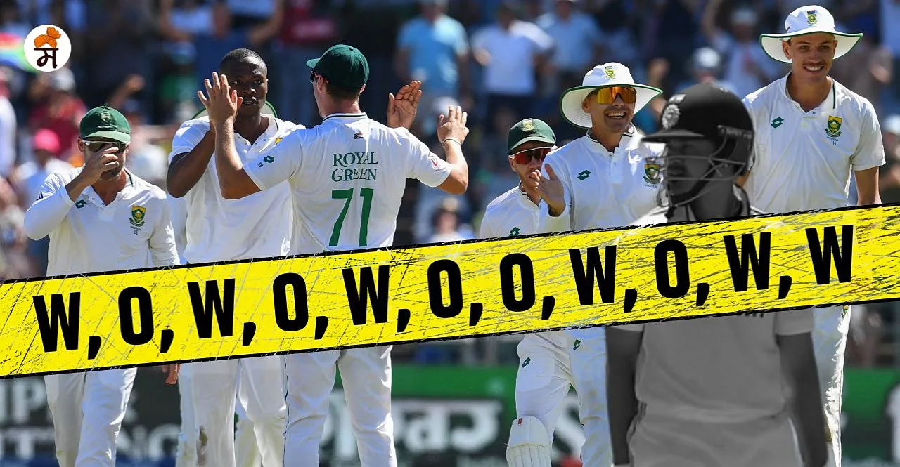 SA vs IND 2nd Test Team Indias 7 batters out on duck in first inning