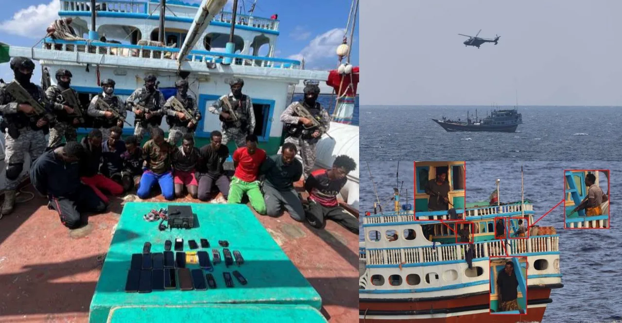 Indian Navy INS Sumitra rescues 19 Pakistani fishermen from Somali pirates