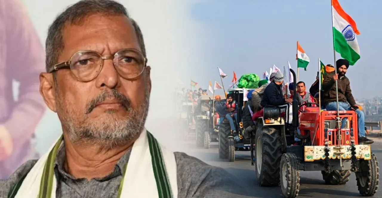 Nana patekar on farmers protest says decide whose government you want to bring