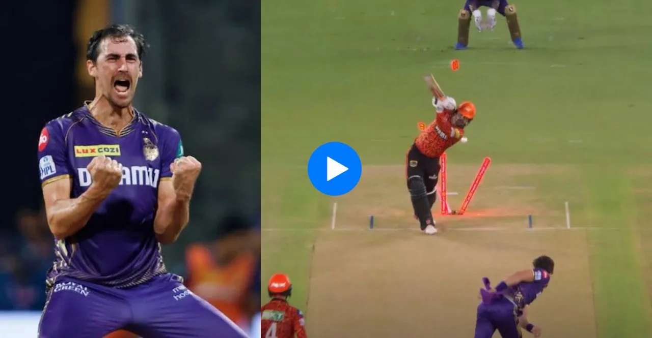 IPL 2024 KKR vs SRH Qualifier 1 Mitchell Starc spell 3 wickets In 3 overs