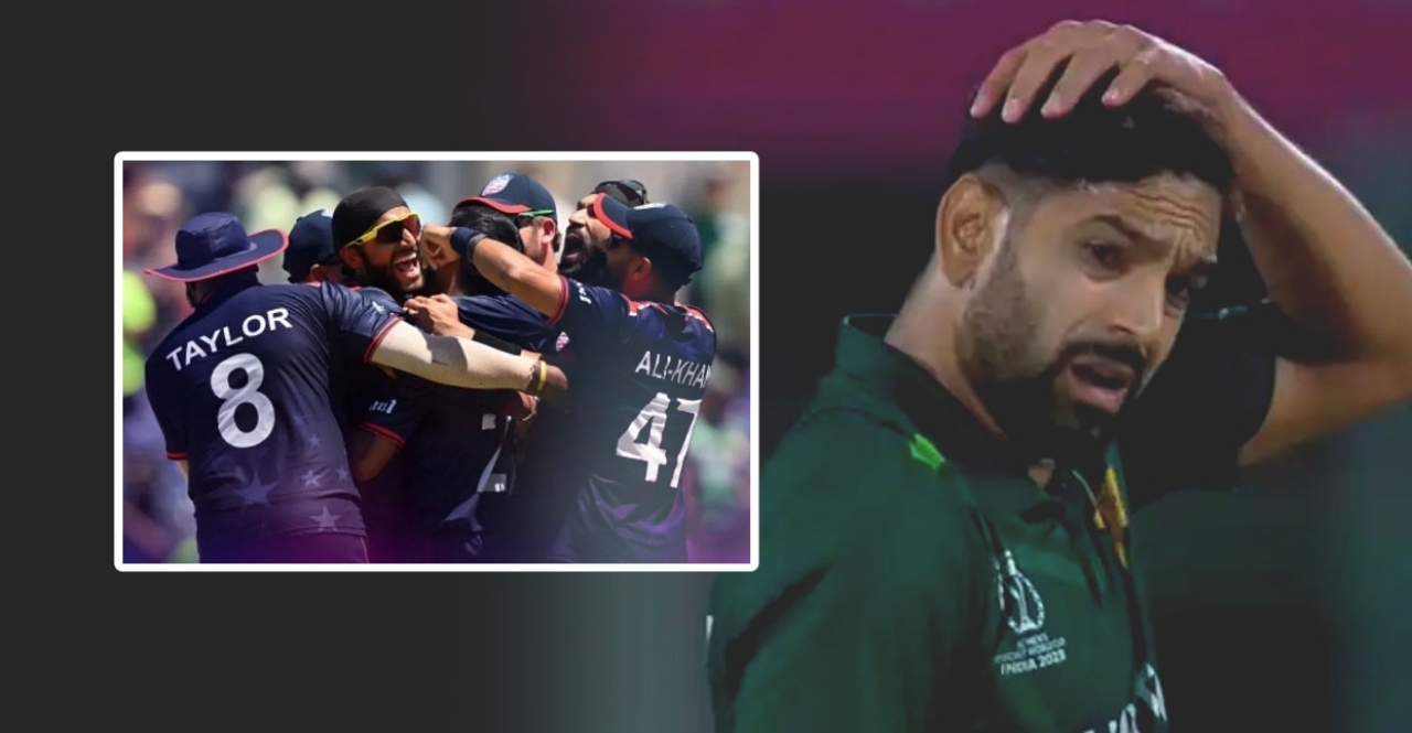 USA Player Rusty Theron accused Haris Rauf ball tampering Marathi Latest News