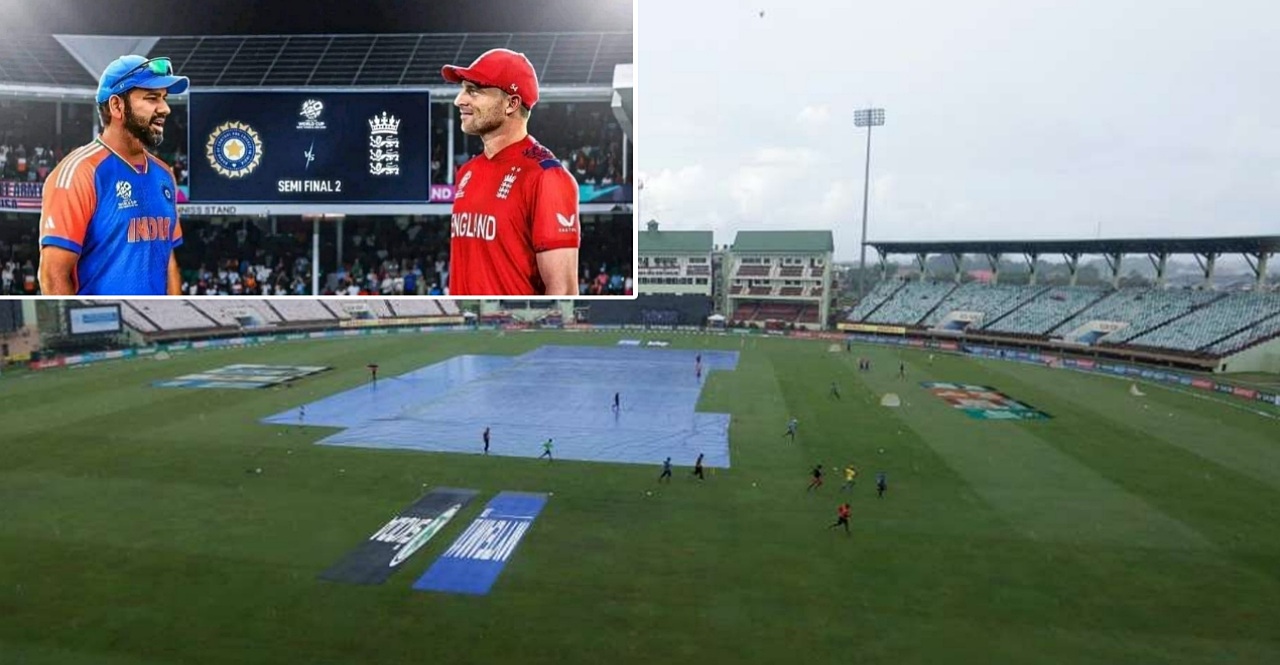 IND vs ENG Semi Final 2 T20 World Cup 2024 Guyana Weather Report