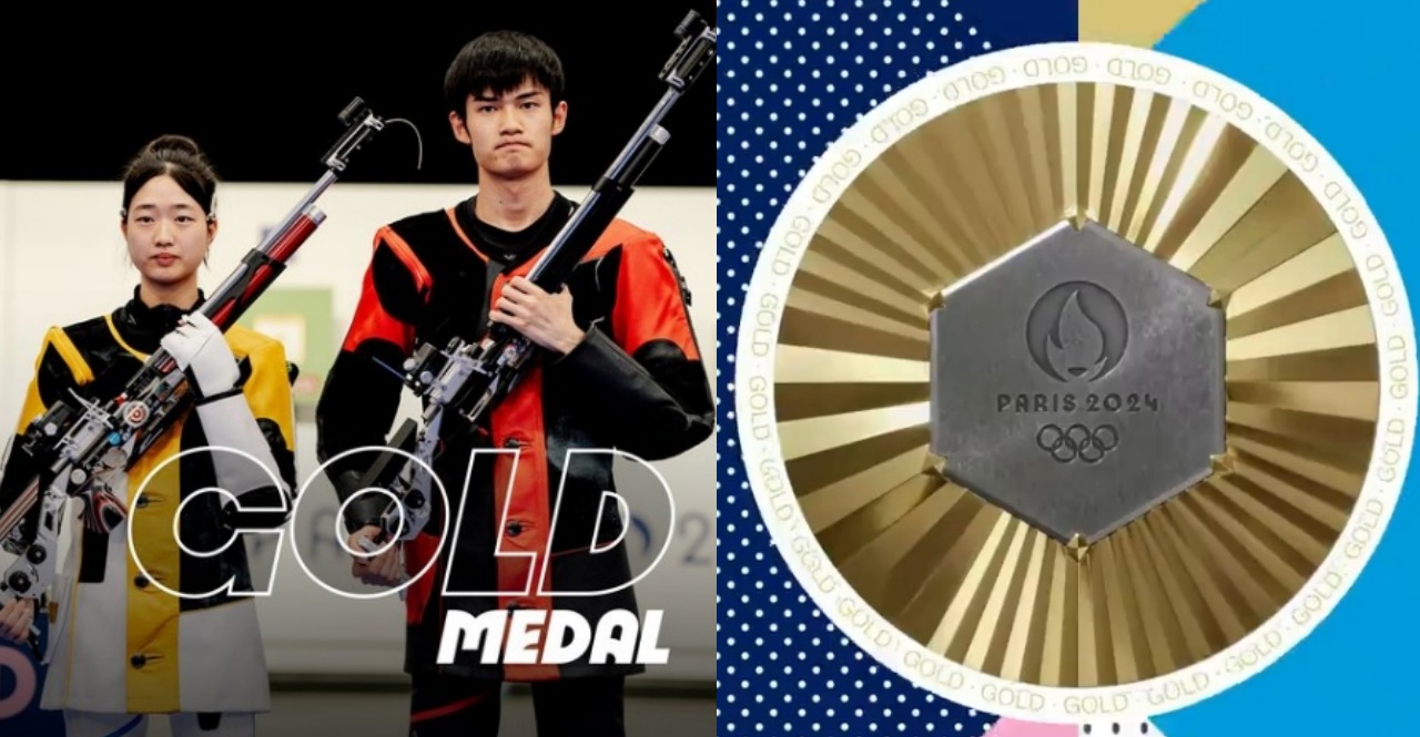 china won the first gold medal in Paris 2024 Olympics check indias progress