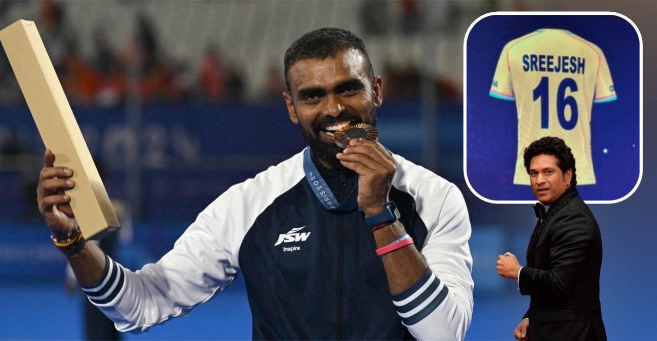 Hockey India retires the iconic No 16 jersey of PR Sreejesh