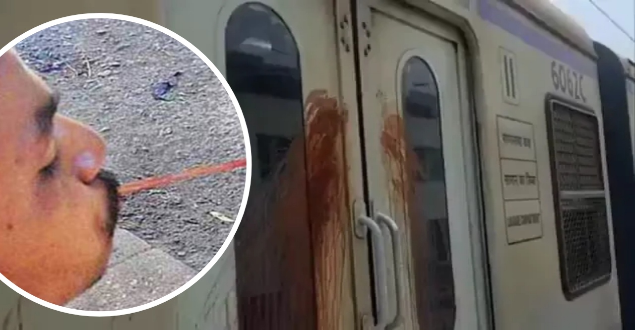 Indian Railways spends around Rs 1200 crore to clean stains caused by pan tobacco spitting