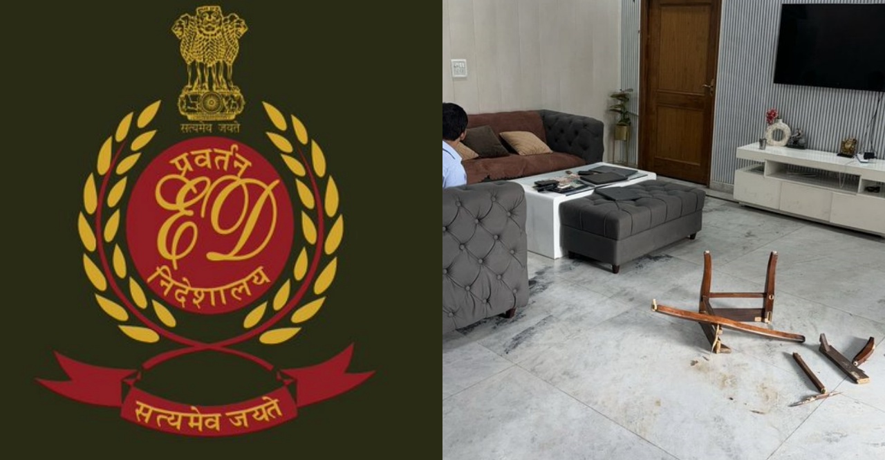 ED Team Attacked in delhi during investigation of cyber fraud case