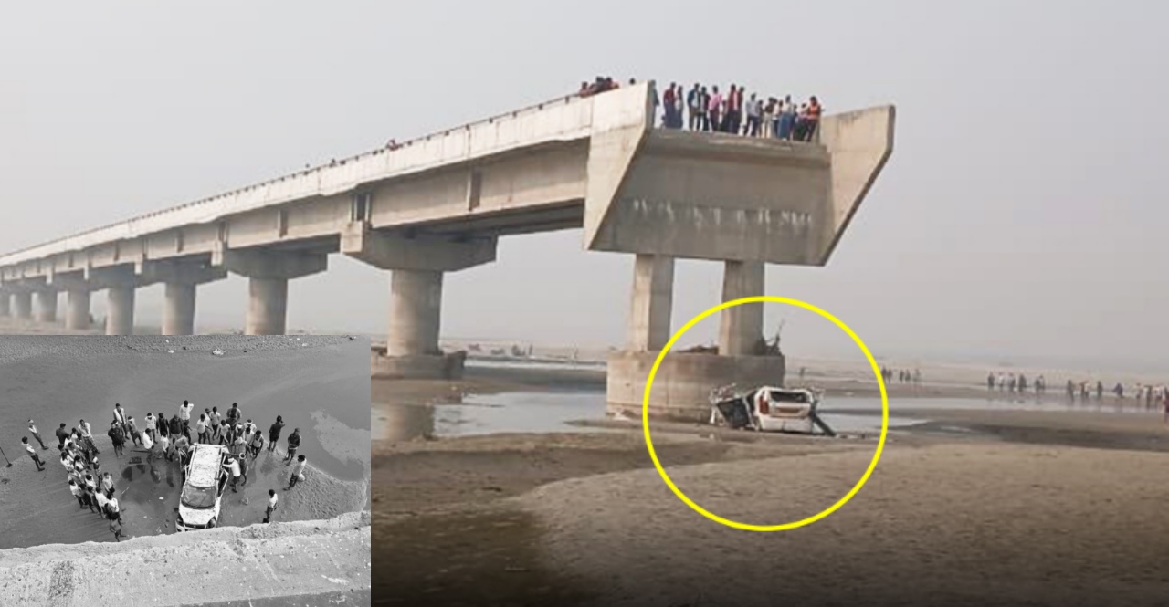 Three killed after their Google Maps wrongly led their car to an under construction bridge