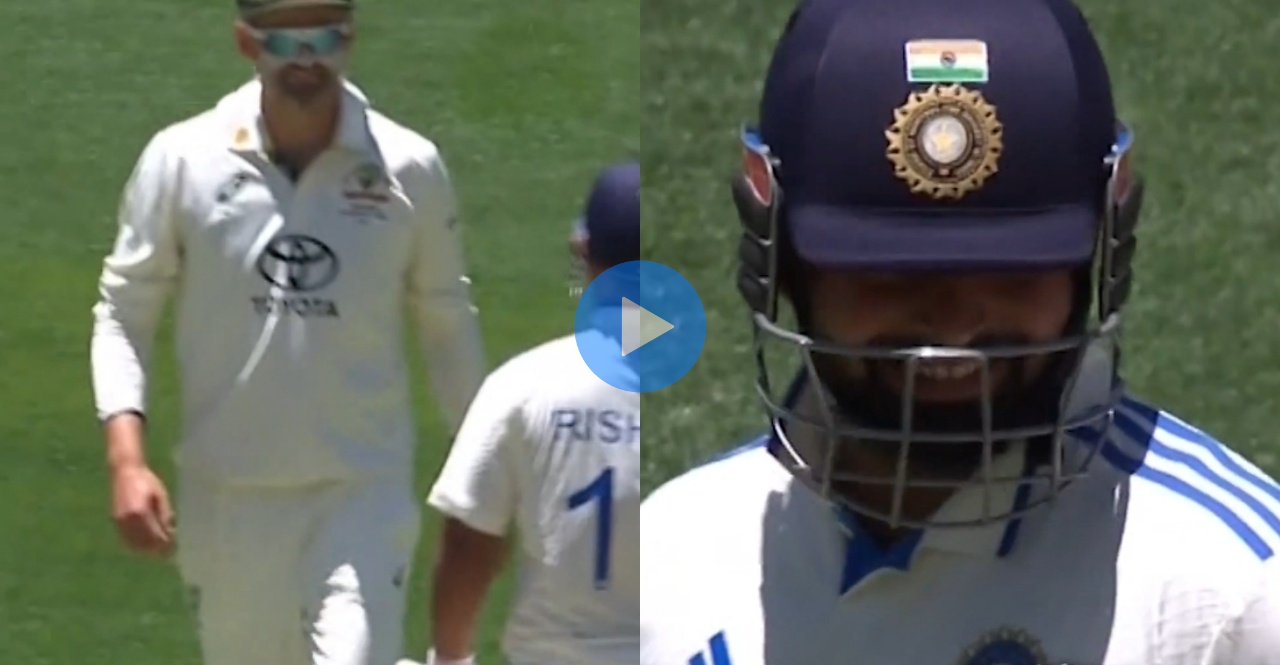 watch Nathan Lyon asked Rishabh Pant about IPL 2025 auction during IND vs AUS 1st Test