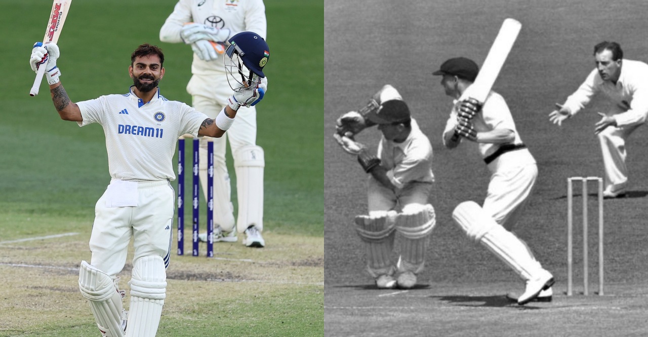 Virat Kohli breaks Don Bradman's record in IND vs AUS 1st Test