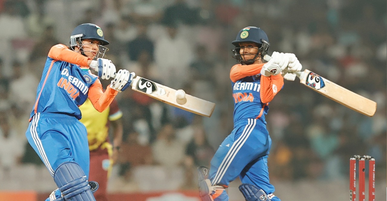 IND vs WI 1st T20I India Women Innings gave target of 196 runs to West Indies