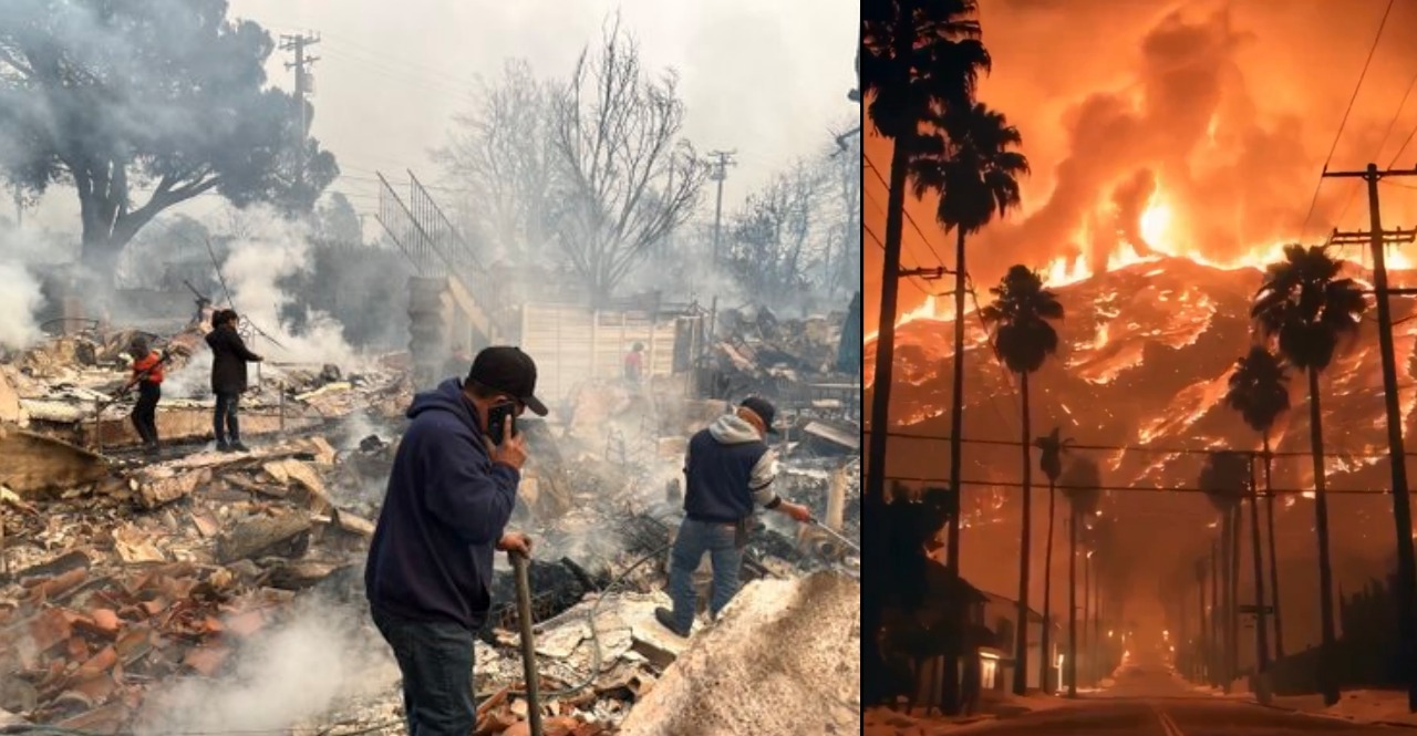 A house worth Rs 300 crores burnt down In Los Angeles Fire