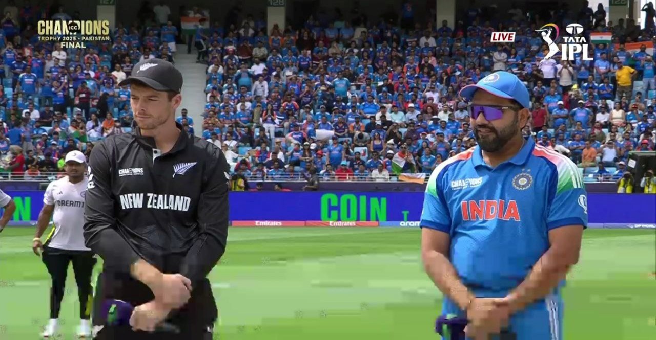 IND vs NZ Champions Trophy 2025 Final Toss report Playing 11