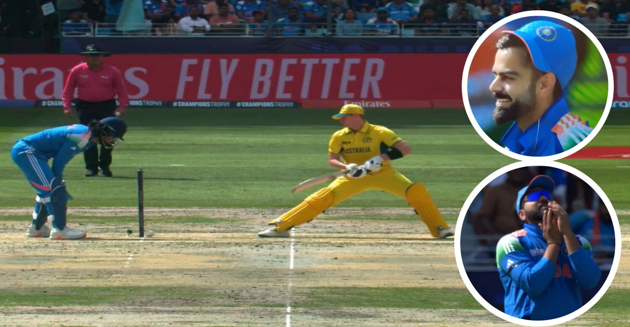 Champions Trophy 2025 IND vs AUS 1st Semi-Final Steven Smith got lucky