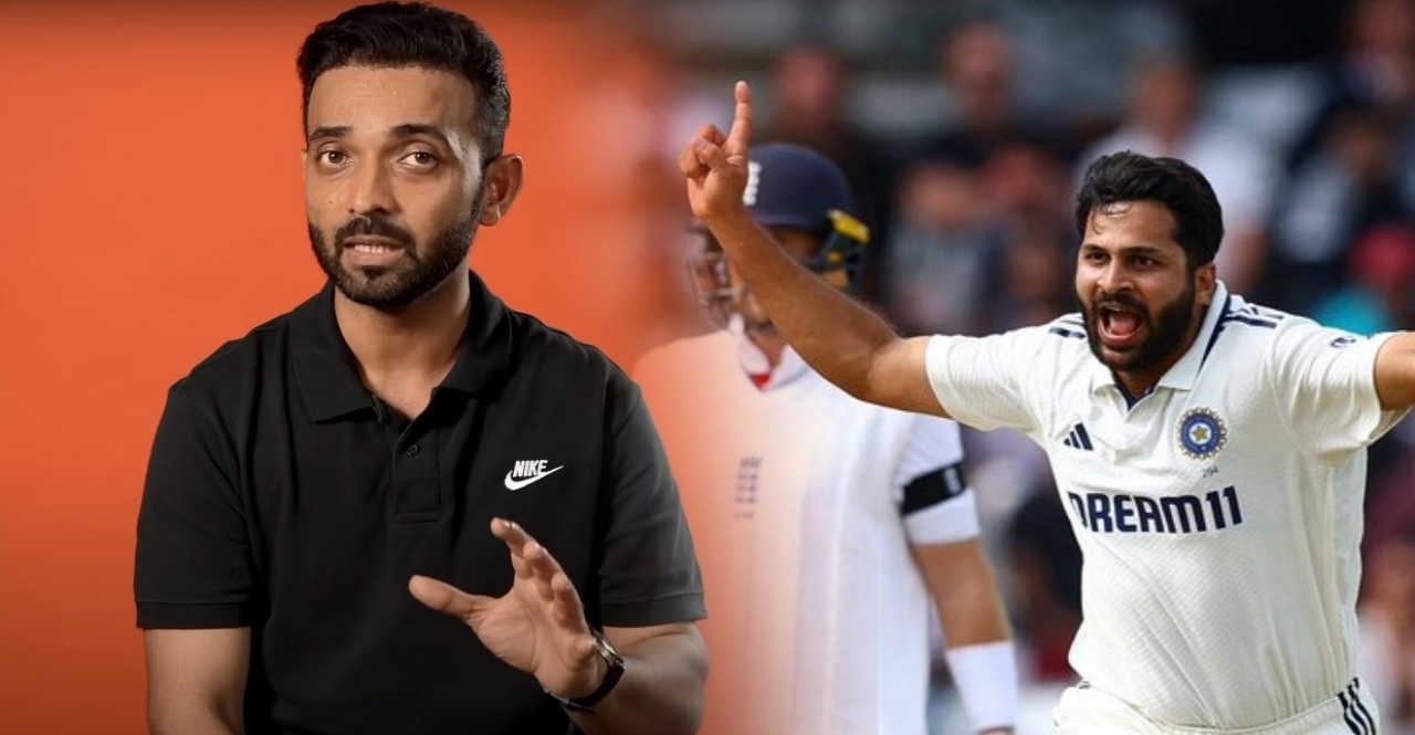 Ex India Captain Ajinkya Rahane Suggest new role for Shardul Thakur