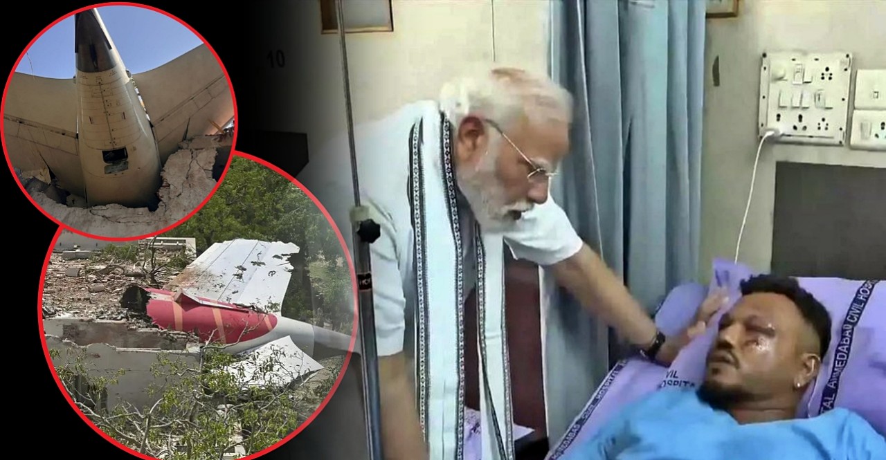 Air India plane crash survivor Vishwash Kumar Ramesh's first reaction