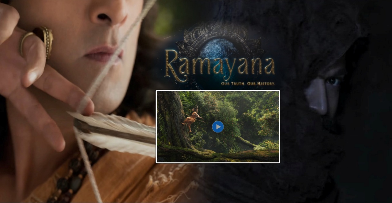 Ramayana first look Promo release | Ranbir Kapoor as lord rama