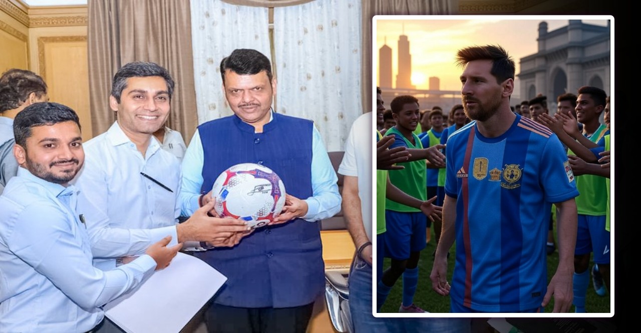Lionel Messi Maharashtra Visit