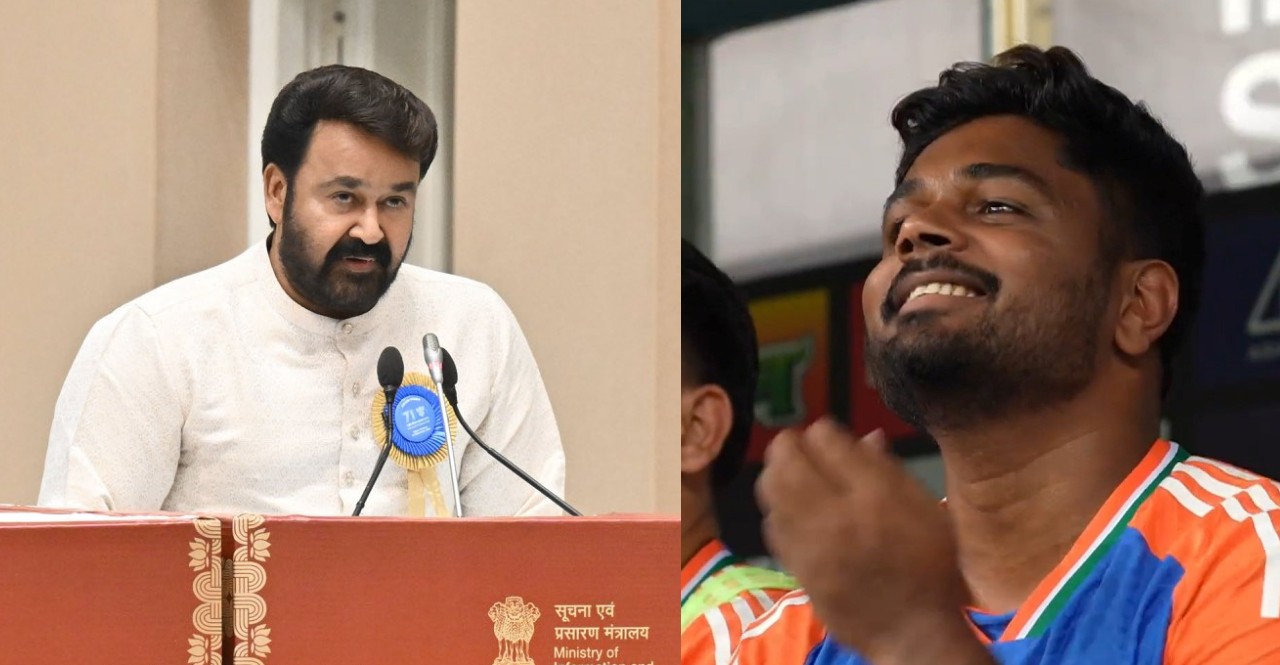 Sanju Samson about Mohanlal
