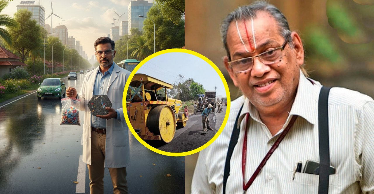 Rajagopalan Vasudevan Plastic Man of India