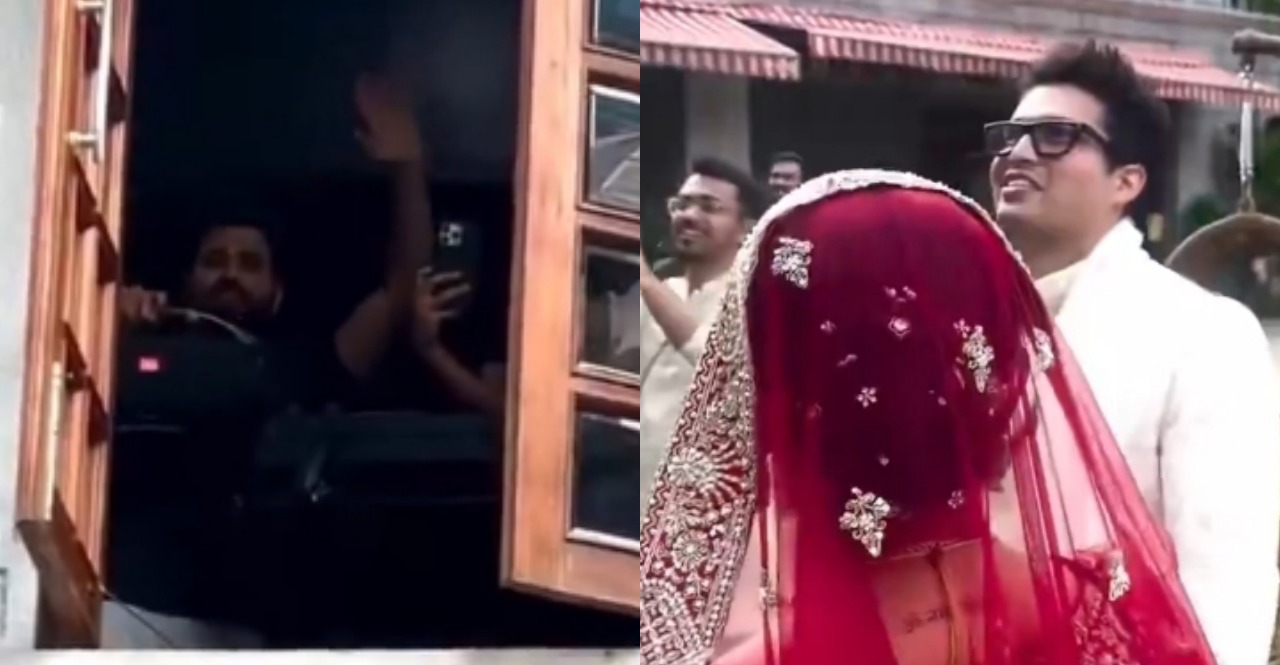 Rohit Sharma Surprise To Newlywed Couple