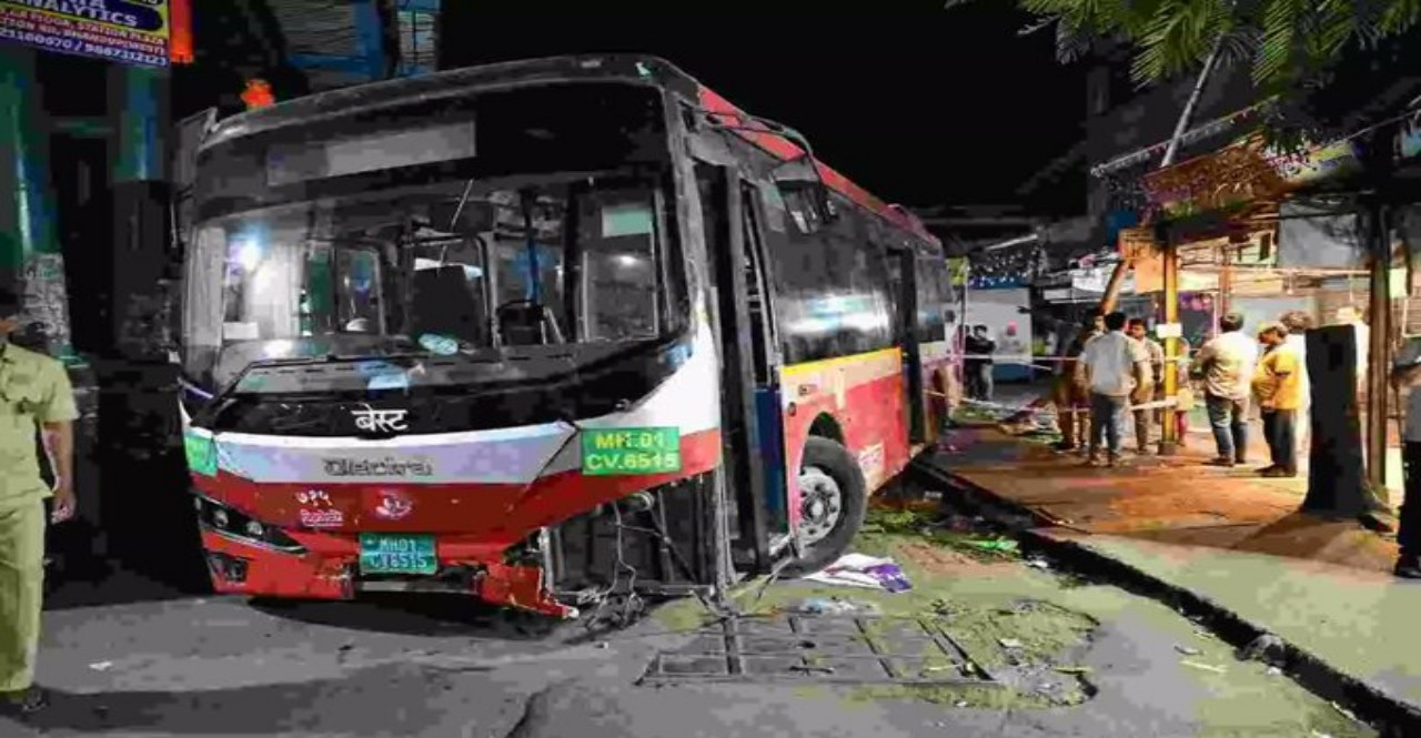 Mumbai BEST Bus Accident