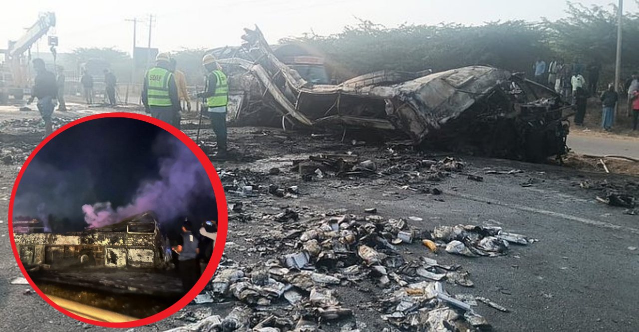 Karnataka Chitradurga Bus Accident