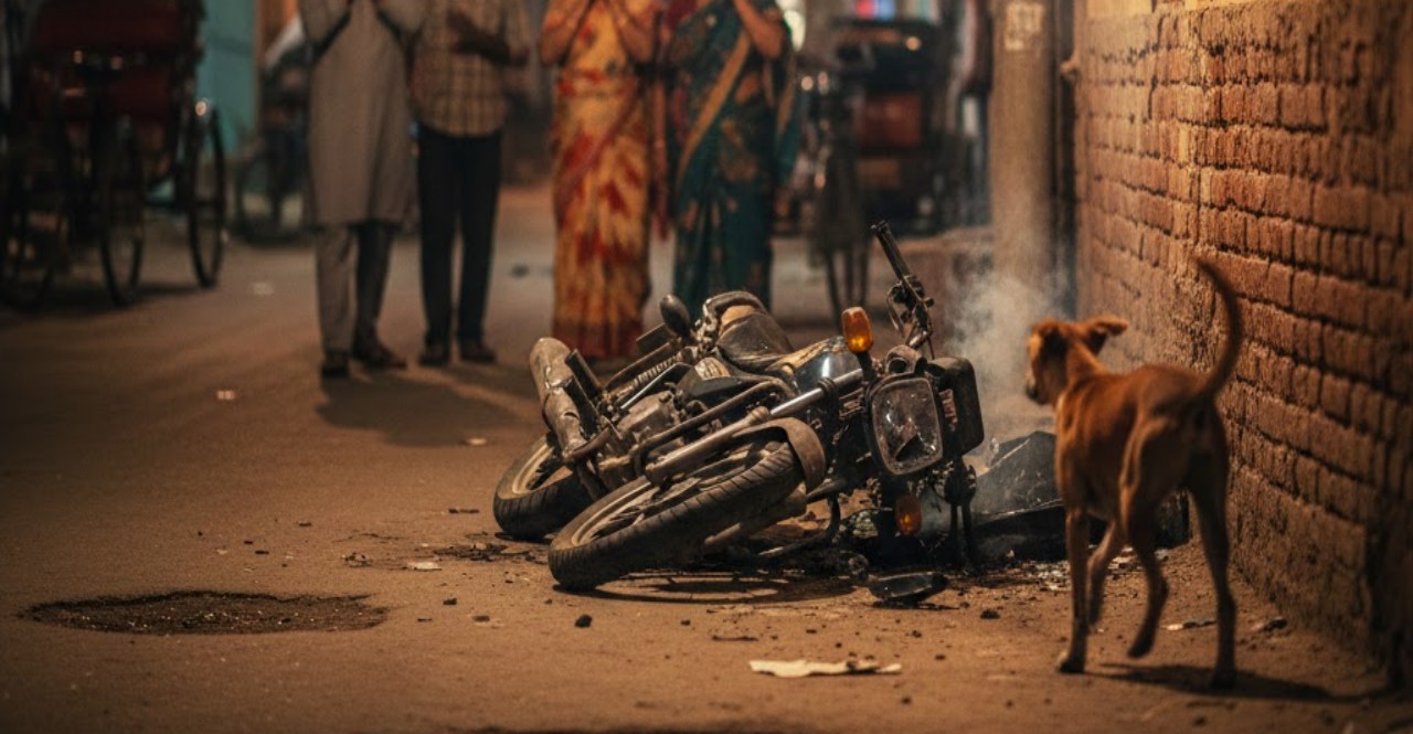 Biker Chased By Dog Dies