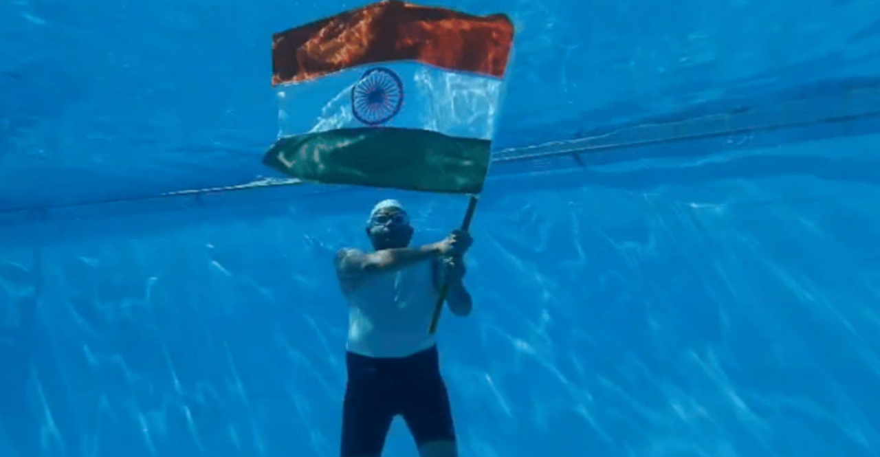 Republic Day Underwater Tiranga