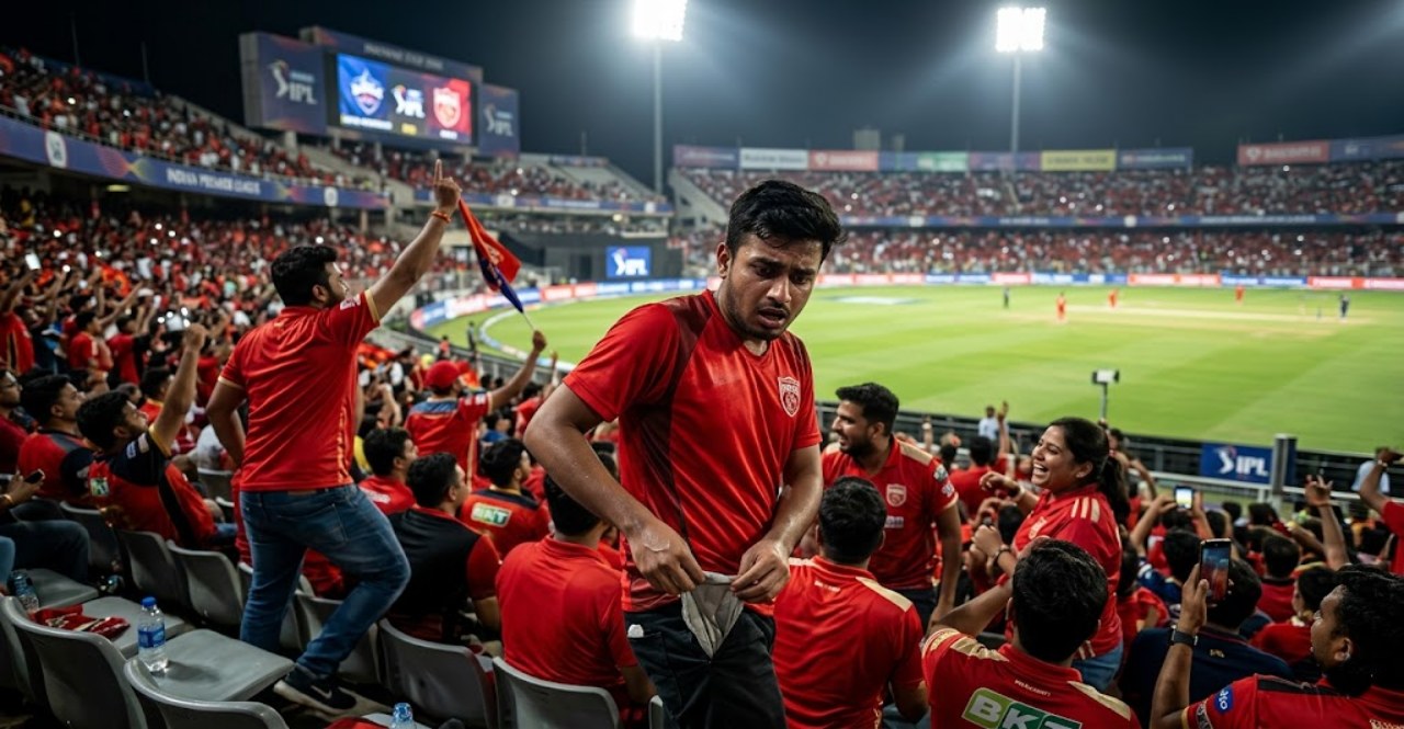 Chinnaswamy Stadium Mobile Theft
