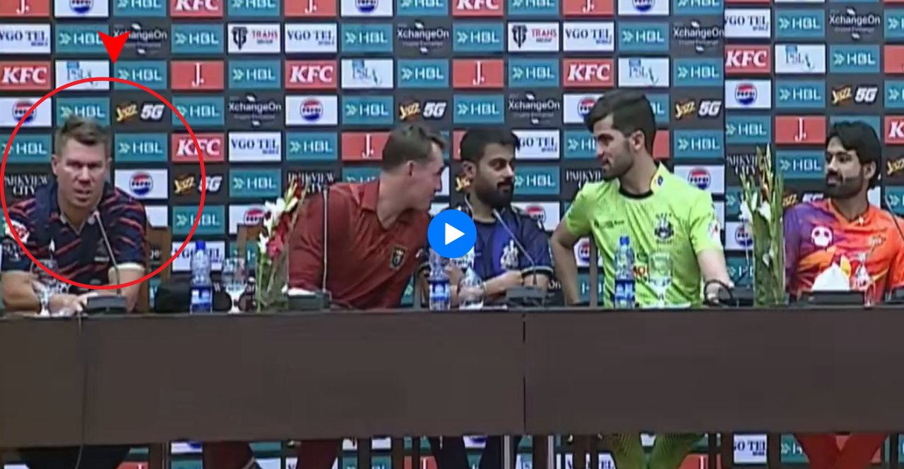 David Warner PSL Press Conference