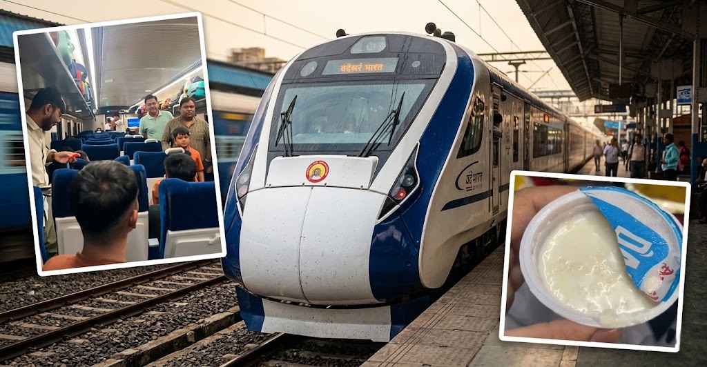 Vande Bharat Train Food Controversy