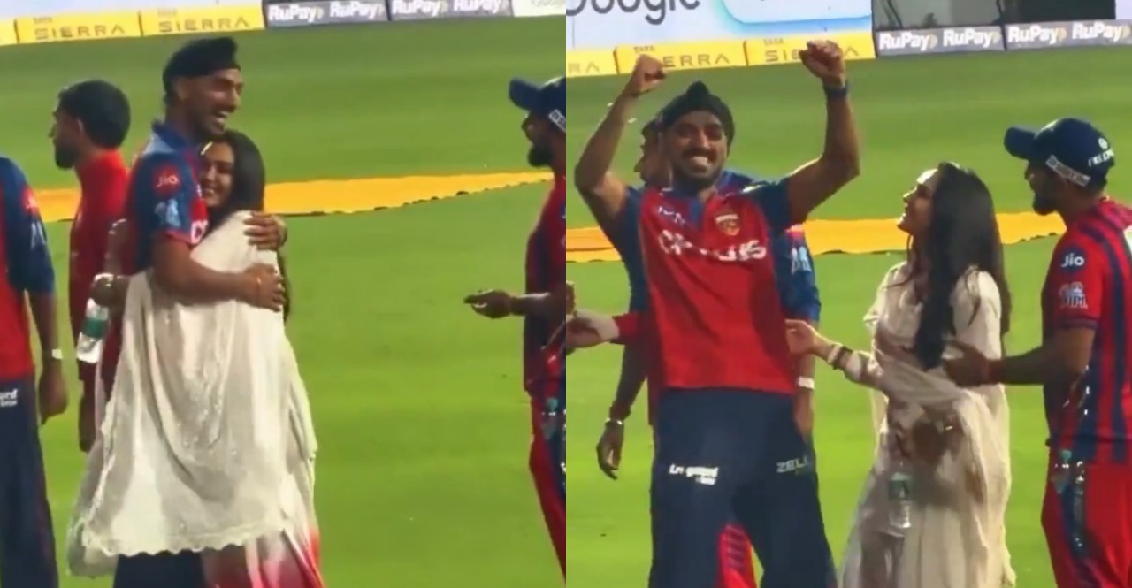 Arshdeep Singh Hug Preity Zinta Viral Video