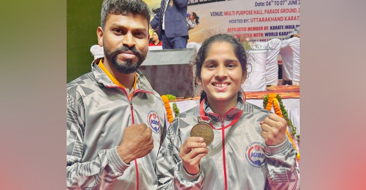 Faustina Fernando South Asian Karate Championship