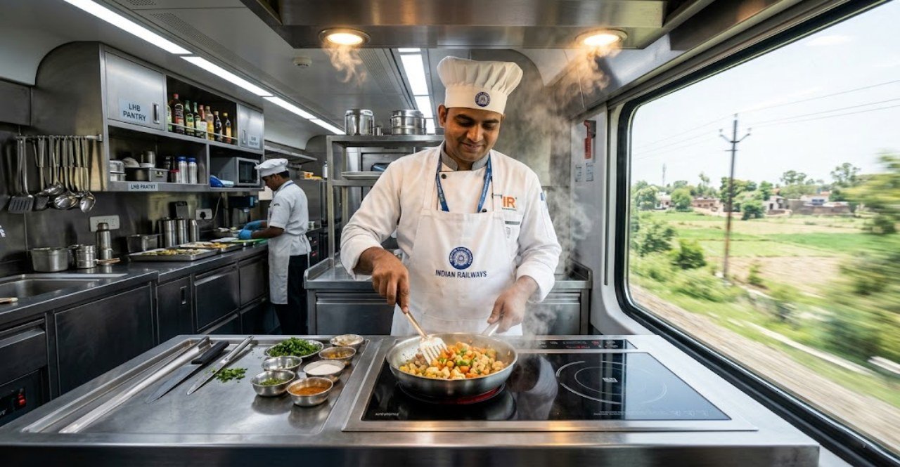 IRCTC Induction Cooking Indian Railways