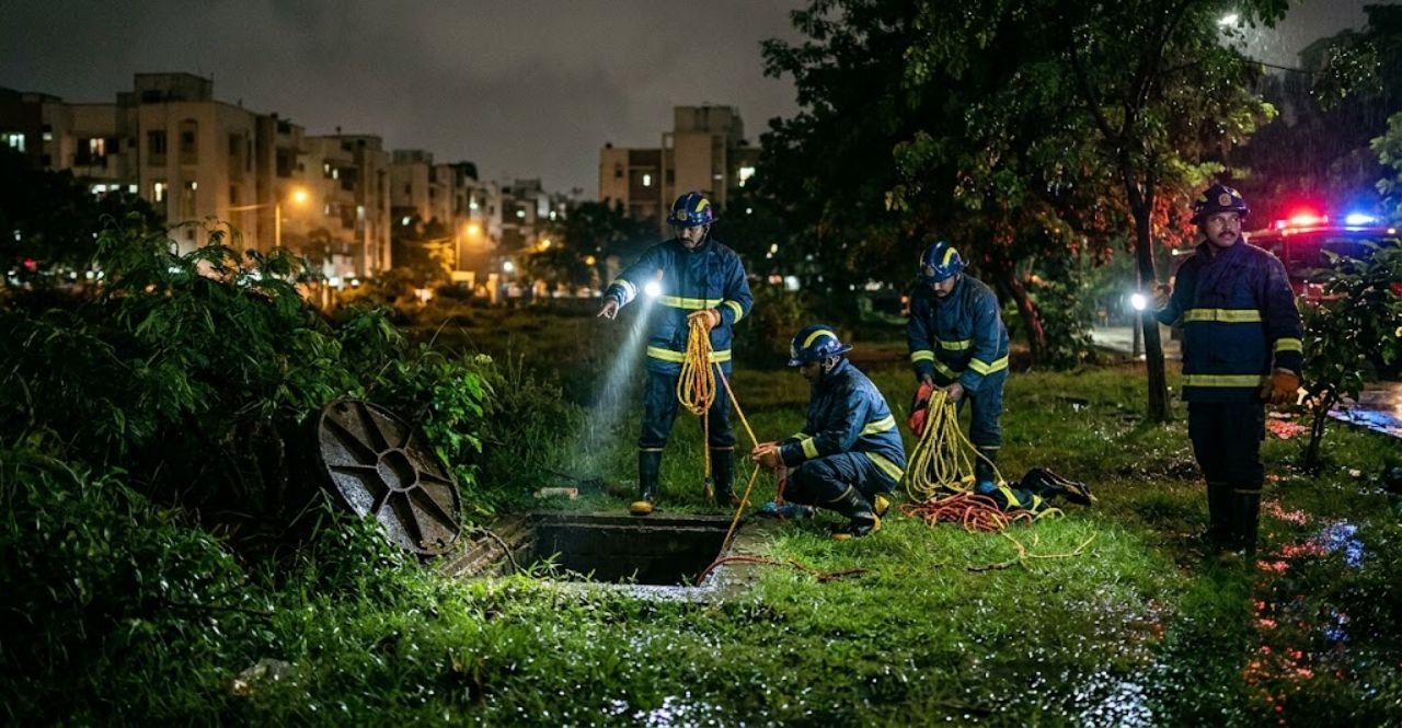 China Sewage Manhole Accident